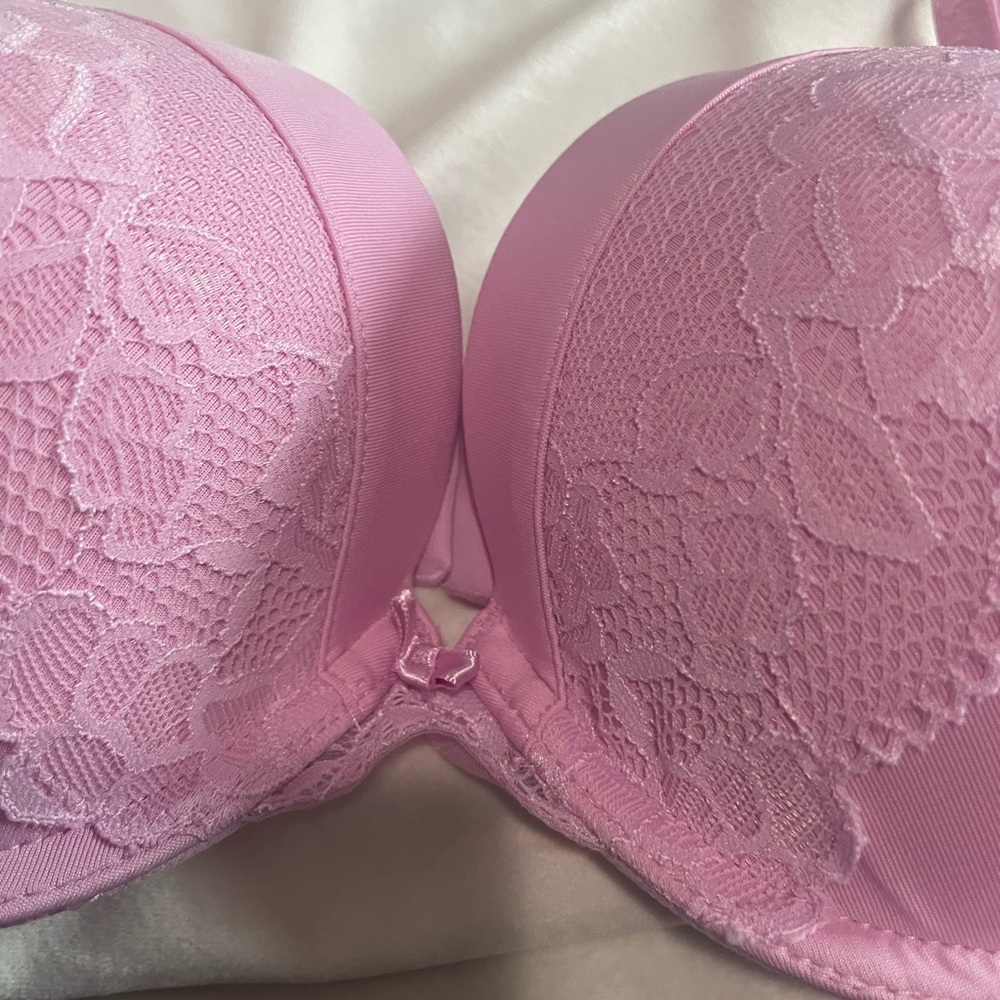 Maidenform Self Expressions Women 2pk Push-Up Bra orchid/maroon lace SE5757/s36B - Picture 7 of 15